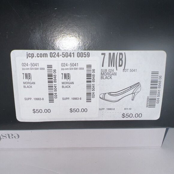 PRETTY 7 M(B) SHOE EAST5TH MORGAN BLACK COLOR - Picture 9 of 10